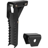 Vevor Baggerdaumen Holzgreifer, 91,44 cm, verstellbar, extrem anschweißbar, Daumenhackenklemme für Baggerlader, 1,27 cm Zähne, dicke Stahlplatte, 16-mm-Montage, zum Anschrauben
