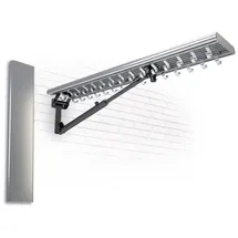 Nordwest Handel AG Wandgarderobe Alu.F1 natur
