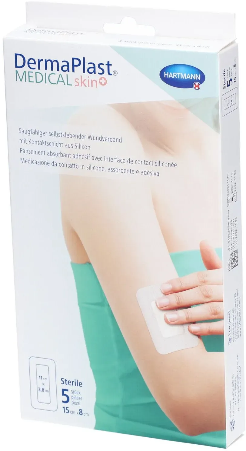 Hartmann Dermaplast® Medical Skin+ Vlies-Pflaster 15 x 8 cm