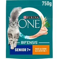 Purina ONE® Katzen-Trockenfutter Senior 7+ reich an Huhn und Vollkorn-Getreide 750,0 g