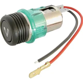 HP Autozubehör HPAUTO Zigarettenanzünder mit grünem Leuchtring 12 V