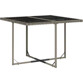 vidaXL Gartenmöbel-Set 9-tlg. Grau