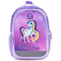 Belmil Kiddy Plus Kindergartenrucksack "Unicorn Purple 3-6 Jährige Kinder