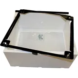 WOLF-Garten Wolf Verlängerung 100mm, für Mauerstärken von 450-400mm, Ausführung weiß