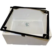 WOLF-Garten Wolf Verlängerung 100mm, für Mauerstärken von 450-400mm, Ausführung weiß