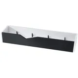 Vladon Garderobenpaneel, Schwarz, 83.5x12.5x21 cm, Garderobe, Garderobenpaneele, Garderobenpaneele