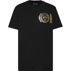 PLEIN SPORT Herren Shirt TIGER, Schwarz, XXL