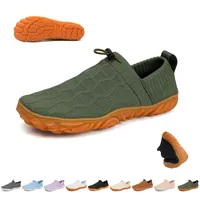 VeloStep Schuh for Damen Herren, Velostep Barfußschuhe Reduziert Knieschmerzen und Schwellungen – Sanft und Effektiv, Komfort Breite Zehenbox Null Drop Sohle Minimalistische Zehenschuhe(Grün,40 EU) - 40 EU