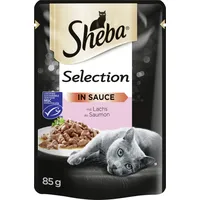 Sheba Schonend B. Filetstreifen mit Lachs 85 g