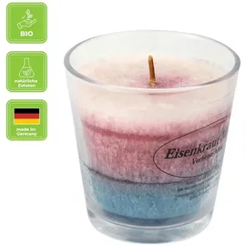 Kerzenfarm Hahn Eisenkraut-Minze Duftkerze 100 g weiß
