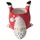 Boltze Timmy 10,5 x 10,5 x 11 cm Rot