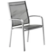 Sieger Meran Stapelsessel 61 x 57 x 98 cm graphit/grau