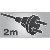 hpf Einbausteckdose 2 St. Weiß
