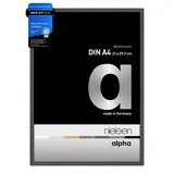 Nielsen Bilderrahmen Alpha Aluminium Dunkelgrau 21x29,7 cm 1 St.