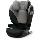 cybex Gold Kinderautositz Solution S2 i-Fix Pepper Grey, Grau, Schwarz, Textil, 40.5x50x61 cm, ECE R 129 i-Size, abnehmbarer und waschbarer Bezug, höhenverstellbare Kopfstütze, optimaler Aufprallschutz, schadstoffgeprüft, schnell leicht im Auto montierbar, Seitenaufprallschutz, Isofix-Befestigung, Kindersitze, Kindersitze 15 - 36 kg