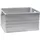 BRB-Lagertechnik Alu-Transportkasten 700 x 500 x 375 mm 1-tlg. Silber