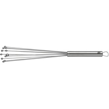WMF Profi Plus Rührblitz Reduzierring 32 cm, Rührblitz Edelstahl -Kugeln, Schneebesen Edelstahl teilmattiert, Cromargan teilmattiert, Rührbesen, Quirl
