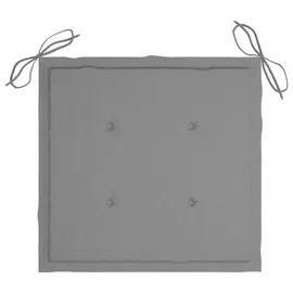 vidaXL Gartenstuhl 56 x 56 x 85 cm grau 6 St.
