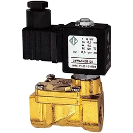 Riegler 2/2-MV,MS,NC,vorge.,24V DC,8W,NBR,G1/2,PN0,2-16bar
