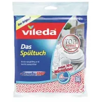 Vileda Spültuch Mikrofaser 60 °C waschbar, 2 St.