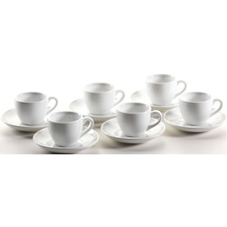 MÄSER Espressotasse Colombia, Porzellan, spülmaschinenfest weiß