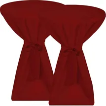 Beautissu Stehtischhusse Bordeaux Ø 60-65 cm,