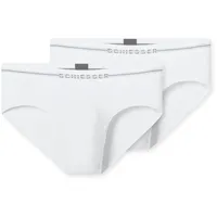 SCHIESSER Rioslip Cotton Flex Weiß 5 2er Pack