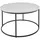 STOLKOM Sp.z.o.o. Couchtisch rund Schwarz Marmor 80 x 46 cm