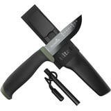 Hultafors Ok4 Bushcraft Messer & Feuerstahl Set I Survival Bundle für Outdoor I Mit Gürtelhalterung und Schlaufe I Ideal für Wildlife & Feuer entfachen I 380276...