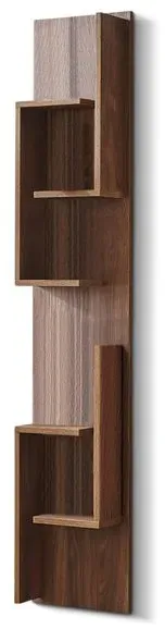 Puris Hochschrank-Regal Kera Plan Holzoptik Charleston Eiche