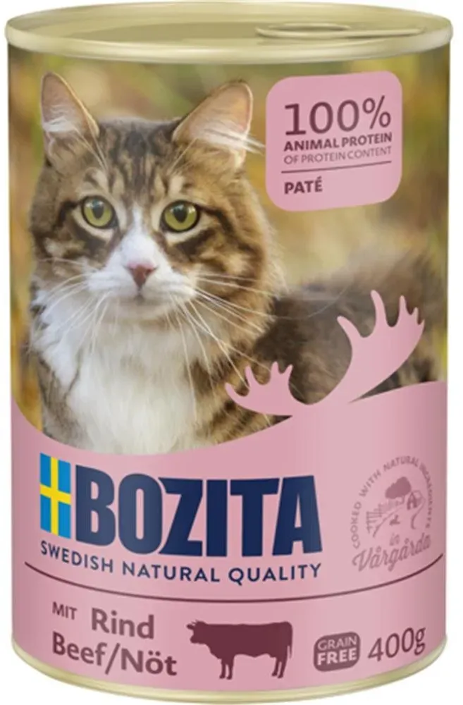 Bozita Cat Dose Paté mit Rind 6x400g