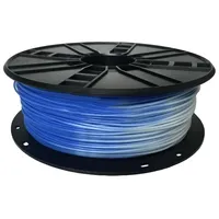 Ampertec 3D-Filament ABS Temperatur-Farbwechsel blau-weiss 1.75mm 1000g Spule