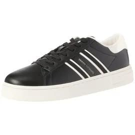 Armani Exchange Male London, Side Stripes, Color Contrast, Sneaker,Black,12