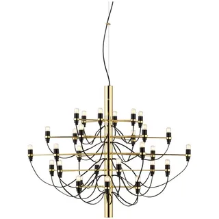 Flos 2097/30 Kronleuchter Frosted Bulbs Brass
