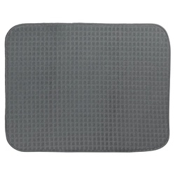 kela Auflaufform Abtropfmatte RAPIDA, Grau, B 38 cm, L 50 cm, Polyester grau