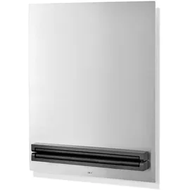 zack gmbh Scito Magnettafel mit Schlüsselleiste 30743 0 cm Silber/Weiß