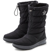 LASCANA Winterstiefel Stiefelette, Winterboots mit Warmfutter, wasserabweisend schwarz 42