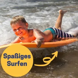 Best Sporting Bodyboard Kinder in tierischem Hai-, Delfin- oder Schildkröten-Design I Surfbrett Kinder 92 x 46 x 5 cm bis 75 kg I Surfboard Kinder...