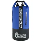 Cressi Dry Pvc Premium 20L Rucksack marineblau