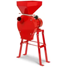 Eberth Getreidemühle mit Starkem 1100 Watt Elektromotor, Durchsatzmenge 240 kg/h, Schrotmühle mit Scharfer Edelstahlklinge,