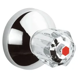 Grohe Atlanta Absperrventil rot/chrom