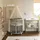 Waldin Babybett OWAL Kinderbett 7in1 mit Matratze, mitwachsendes Kinder-Bett