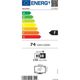 Sharp 55GL4260E 55" 4K LED Google TV