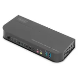 Digitus KVM Switch, 2x1 HDMI Out,USB, 4Kx2K@60Hz