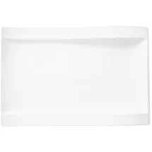 Villeroy & Boch New Wave Gourmetteller 37 x 25 cm Weiß 4er Set