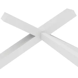 vidaXL Kinderbett Himmelbett mit Schublade 70 x 140 cm Kiefer massiv weiß