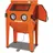 Unicraft Sandstrahlkabine Kunststoff 310 Liter grau