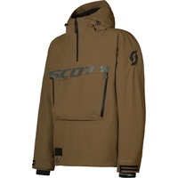 Scott XT Flex Dryo Pull-Over Snowmobil Jacke, braun, Größe XS
