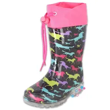 Beck Blinking Horses Gummistiefel Mehrfarbig 28