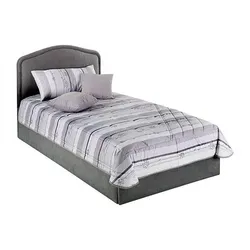 Tagesdecke, grau, B:215cm L:225cm, Polyester, WESTFALIA SCHLAFKOMFORT, Tagesdecken